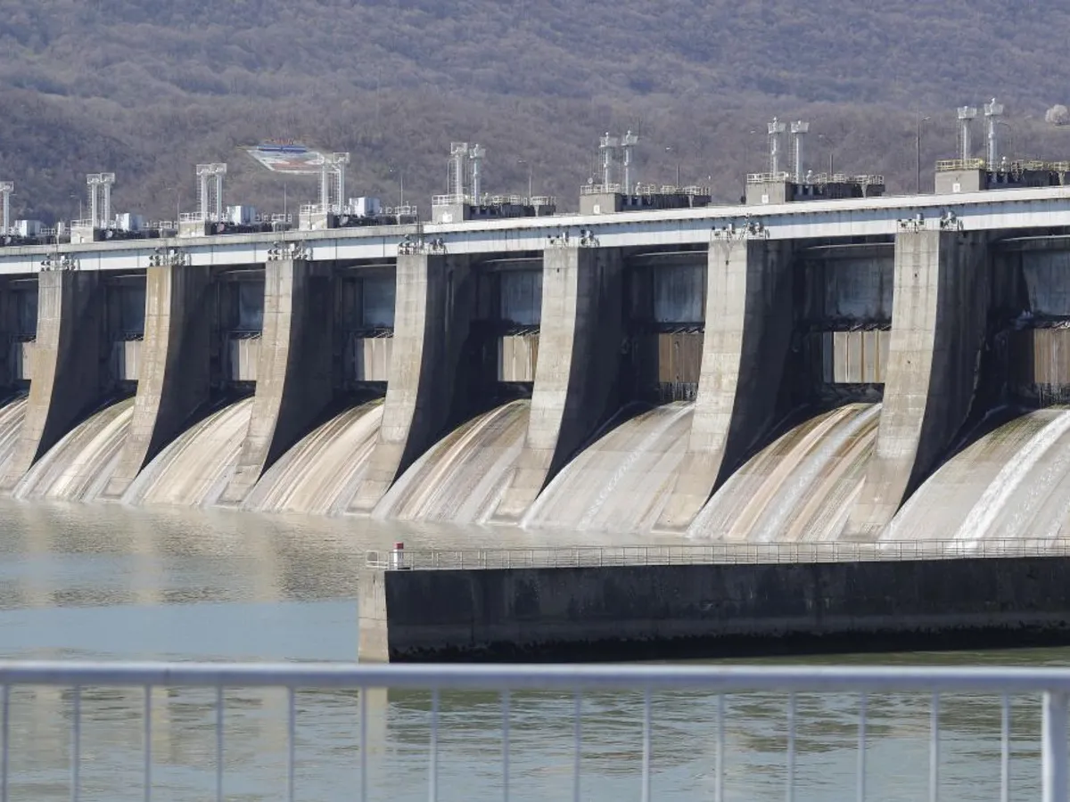 Hidrocentrala Porţile de Fier 1, din Hidroelectrica, societate intrată a doua oară în insolvenţă în anul 2014 - Foto: INQUAM PHOTOS/Cornel Putan