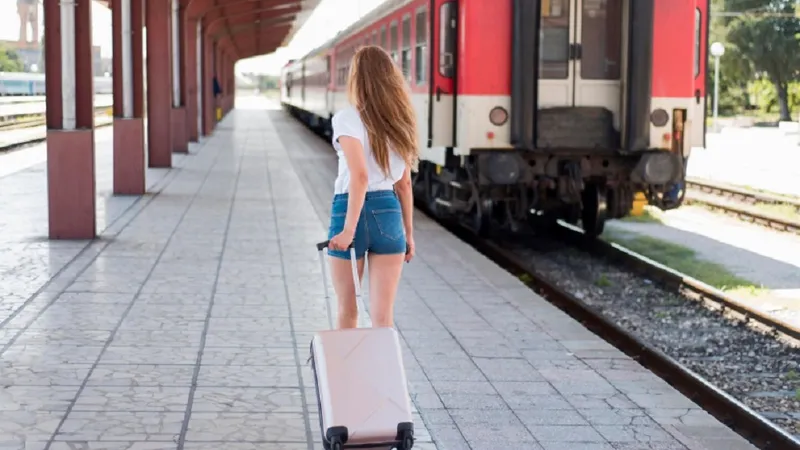 Cum arată locomotiva care prinde 200km/oră pe calea ferată din România? Poate trage 16 vagoane - Foto: Freepik (rol ilustrativ)