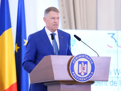 Iohannis: Voi prezenta în CSAT şi opiniei publice poziţia privind candidatura la şefia :NATO Foto: presidency.ro