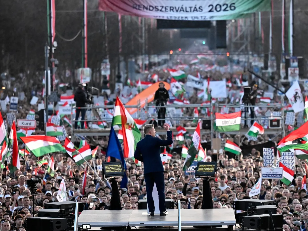 Miting uriaș anti-Orban la Budapesta. Peter Magyar: „Libertatea este un drept străvechi al fiecărui maghiar”