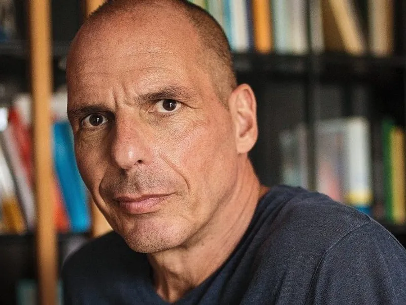 Fostul ministru grec de finanţe şi în prezent secretar general al MeRA25, Ianis Varufakis. / Foto: spiegel.de