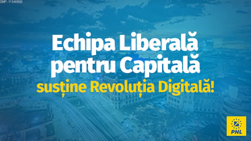 PNL București: Digitalizarea – soluția pentru un stat modern și prietenos cu cetățenii - Foto: PNL Bucureşti