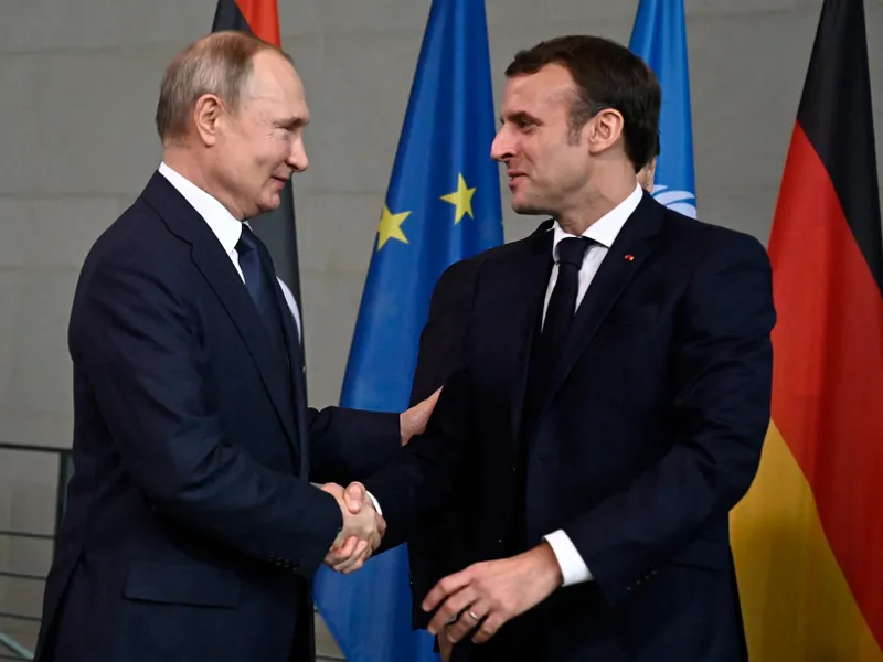 Franța trebuie să distrugă Moscova ca să protejeze nuclear Europa. Apasă Macron butonul roșu? - Foto: Profimedia Images (imagine cu rol ilustrativ)
