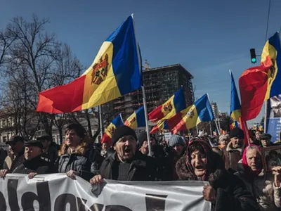 Proteste în Republica Moldova Foto: Profimedia Images (imagine cu rol ilustrativ)