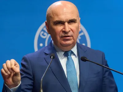 Prim-ministrul Ilie Bolojan, în conferinţă de presă - Foto: Profimedia Images