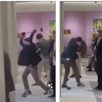 Jaf armat cu spectatori/foto: captură video