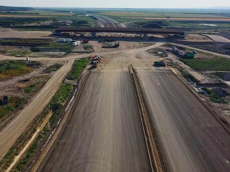 Autostradă în România - Foto: Fb / Pro Infrastructura (Imagine cu rol ilustrativ)