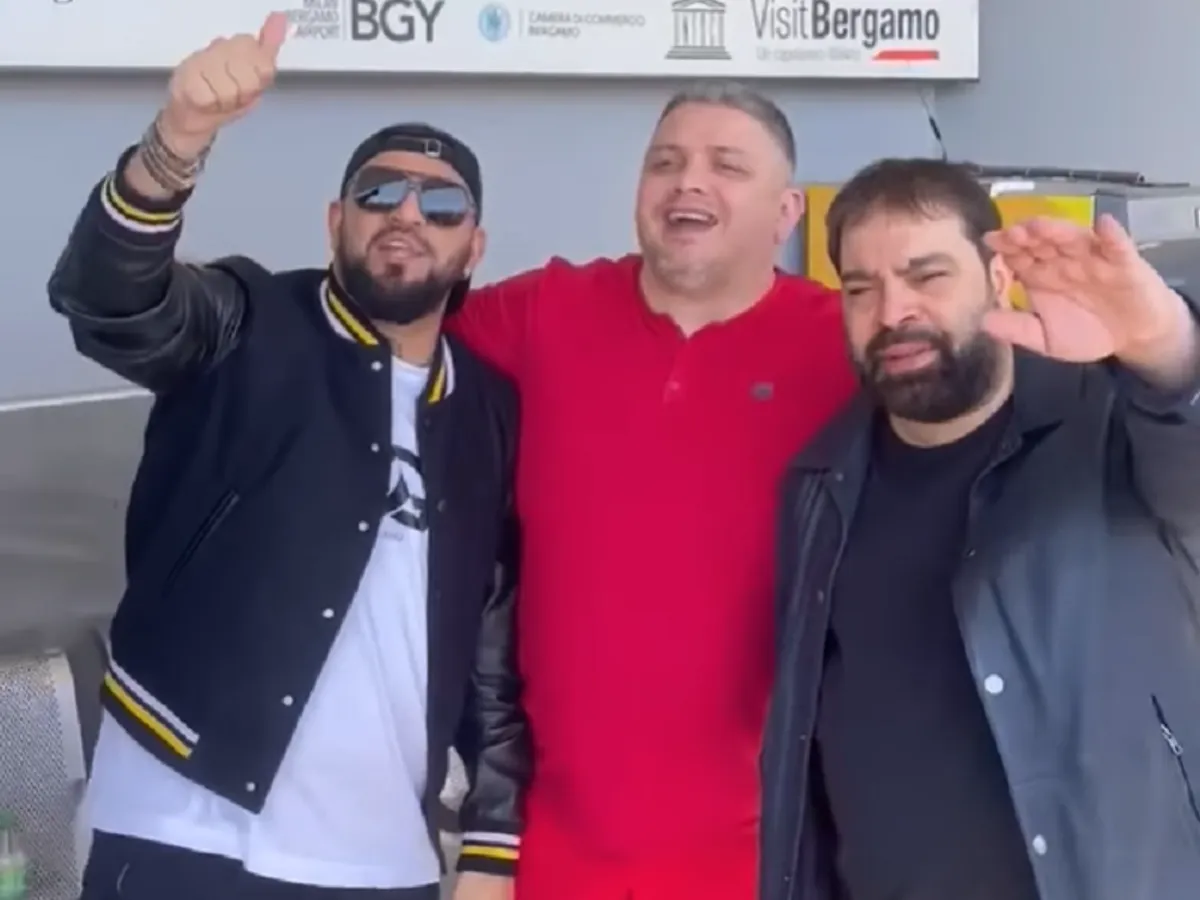 Florin Salam a cântat pentru urmăritul internațional Mircea Nebunu, la reședința acestuia din Milano Foto: Facebook