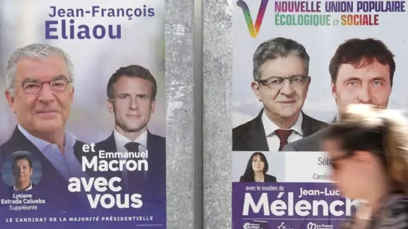 Al doilea tur al alegerilor legislative din Franța: Va avea sau nu Macron majoritate? / Foto: civilmedia.mk