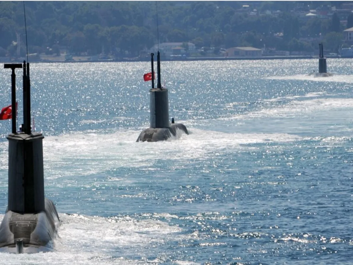 Turcia își face flotă de submarine pentru a patrula Marea Neagră - Foto: Ministerul turc al Apărării (imagine cu rol ilustrativ)