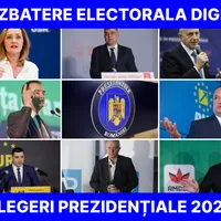 Dezbaterea președinților la Digi24. Confruntarea care ar putea decide viitorul României. La ce oră? - Foto: Digi24