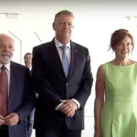 Iohannis și soția sa în vizită de lucru în Brazilia - Foto: Captură Youtube