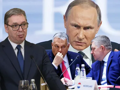 3 țări europene înlănțuite de Rusia. Șeful Serbiei: "Orban și Fico s-au întâlnit în secret cu Putin" - Foto: Profimedia images