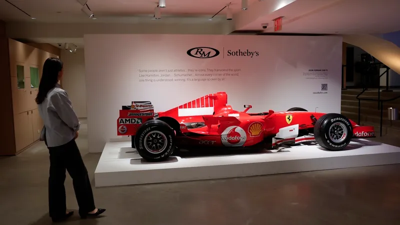 Un simbol al gloriei și tragediei: Monopostul Ferrari al lui Schumacher, vândut la licitație - FOTO: Profimedia(imagine cu rol ilustrativ)
