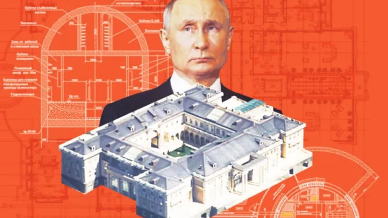 Buncărul lui Putin la Marea Neagră-Foto: diagram Insider