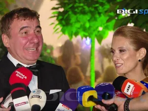 Momentul în care Gică Hagi și-a întrerupt soția și a stârnit hohote de râs, la nunta Kirei