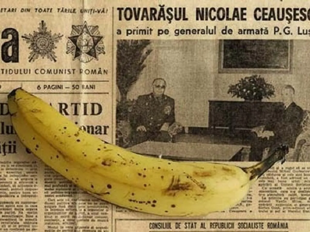 În comunism erau cozi la banane, pentru Crăciun