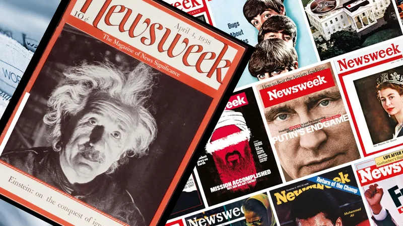 Revista Newsweek împlinește 90 de ani de la numărul 1. Istoria revistei în imagini de copertă - Foto: Newsweek