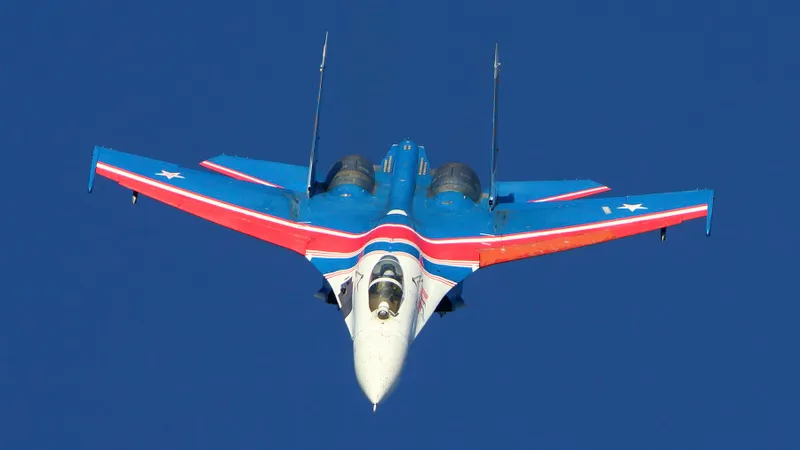 Momentul în care rușii își doboară propriul avion S-27, de 30.000.000 $, în Crimeea - Foto: Profimedia Images (imagine cu caracter ilustrativ)