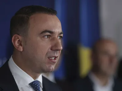 Bogdan Ivan, ministrul Energiei., în conferinţă de presă - Foto: INQUAM PHOTOS/Octav Ganea