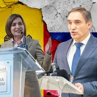 Maia Sandu față-n față cu „marioneta” lui Putin în dezbatere electorală înainte de prezidențiale - Foto: Profimedia images