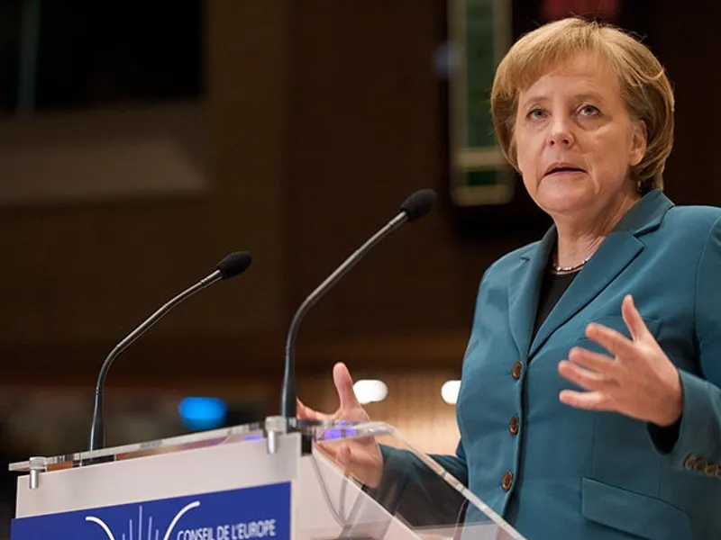 Angela Merkel, șefa guvernului german / coe.int