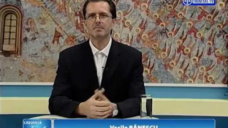 Vasile Bănescu, la Trinitas, unde moderează și o emisiune
