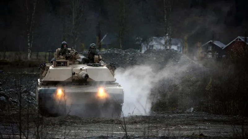 Tancurile SUA Abrams M1 au trecut granița în Rusia. Au deschis „focul iadului” în Kursk - Foto: Profimedia images - Caracter ilustrativ