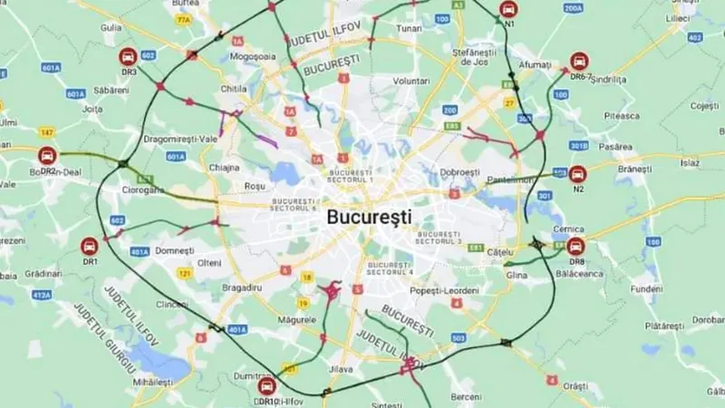 CNAIR a semnat finanțarea pentru drumurile orbitale ale Capitalei. Trebuiau să fie gata în 2023 - Foto: Facebook