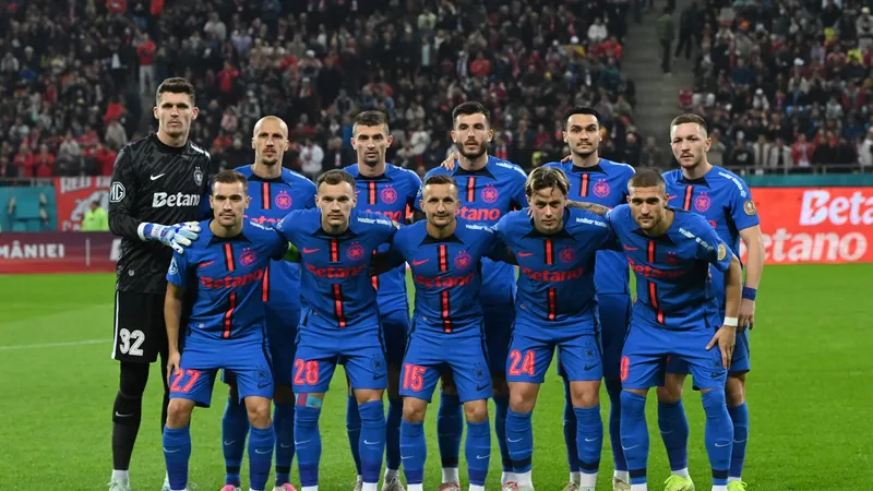 FCSB luptă pentru calificare în Europa Leagu contra FC Midtjylland. Cine transmite și de la ce ora - Foto: Profimedia images