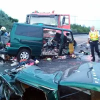 Accidentul din Ungaria (Sursa: Poliția - 24.hu)