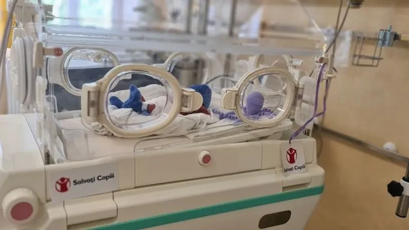 A donat un incubator vital pentru Maternitatea din Botoșani și a vrut să rămână anonim. Foto Salvați copiii
