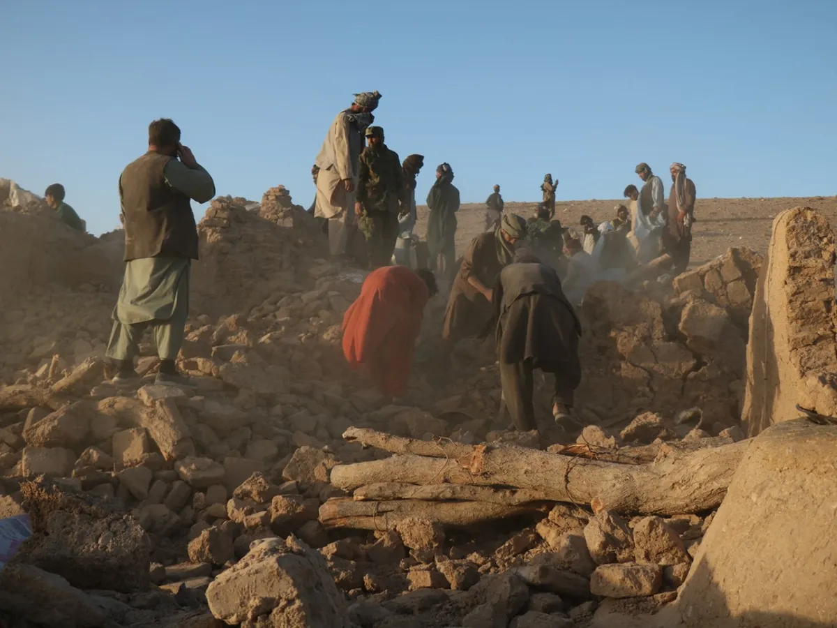 Bilanțul negru al cutremurului de 6,3 grade din Afganistan a depășit 1.000 de morți. Pagube uriașe - Foto: Profimedia Images