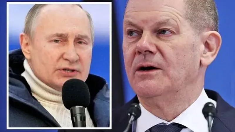 Scholz îi avertizează pe Putin că UE va reacționa dacă Suedia este atacată.FOTO: express