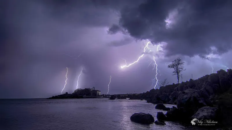Fenomene meteo extreme în Grecia/Foto: Twitter