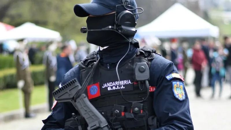 Jandarm Foto: Facebook/Jandarmeria Română (imagine cu rol ilustrativ)
