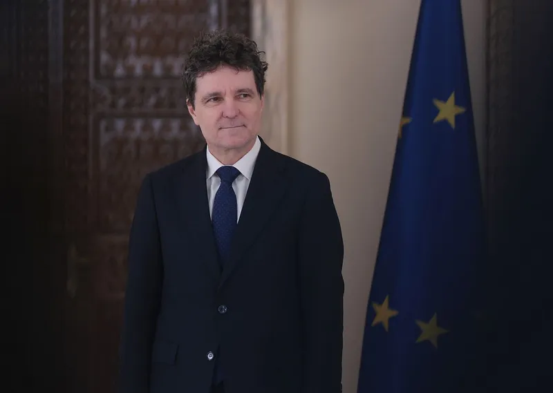 Preşedintele Nicuşor Dan, la Reuniunea anuală cu şefii misiunilor diplomatice - Foto: INQUAM PHOTOS/George Călin