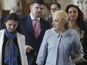 Consultantul politic al lui Dăncilă, Anton Pisaroglu (centru), la o reuniune a guvernului PSD Foto: Inquam/ Octav Ganea