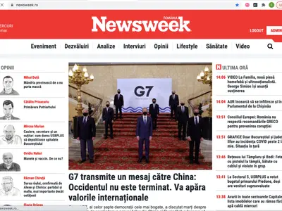 SATI: Newsweek.ro, audiență peste concurenți direcți (știri & analize) la numărul de cititori unici/FOTO: newsweek.ro