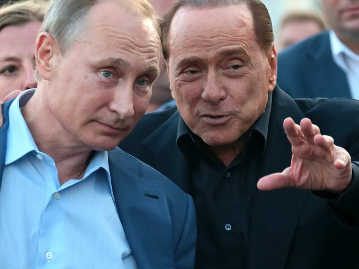 Silvio Berlusconi s-a declarat „dezamăgit şi întristat” de comportamentul amicului Vladimir Putin. / Foto: themoscowtimes.com