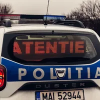 Mașină de poliție/FOTO: Facebook