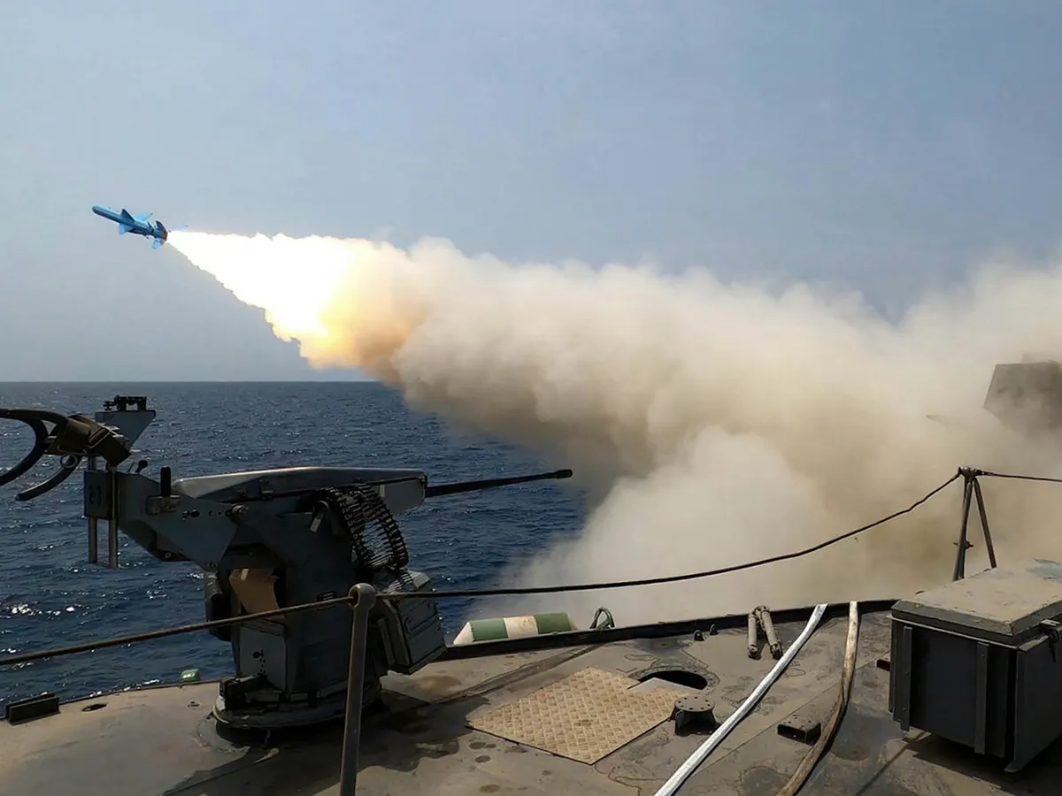 Rachetă iraniană - Foto: Profimedia Images (Imagine cu caracter)