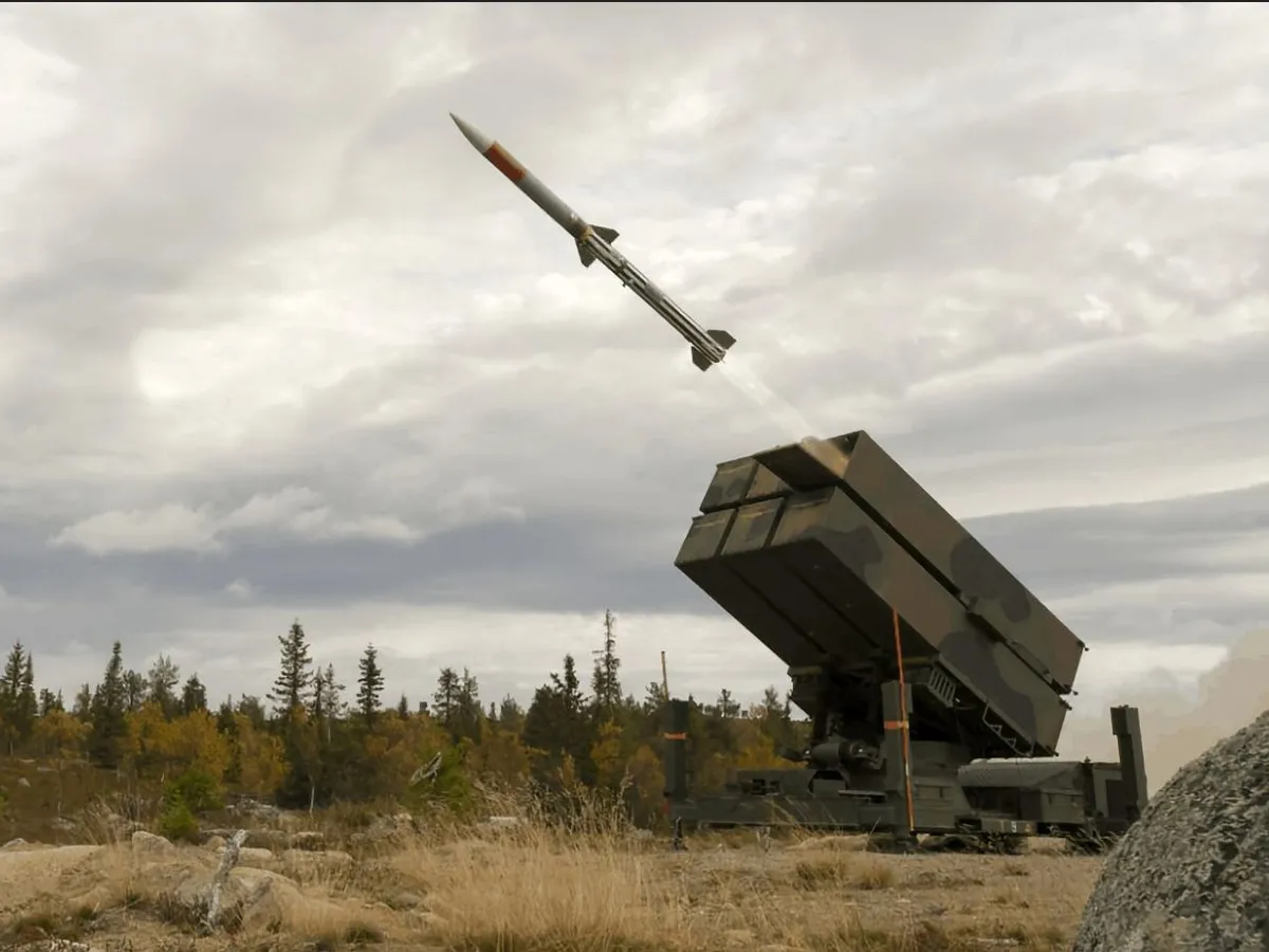 Sistem de apărare aeriană NASAMS - Foto: Profimedia Images