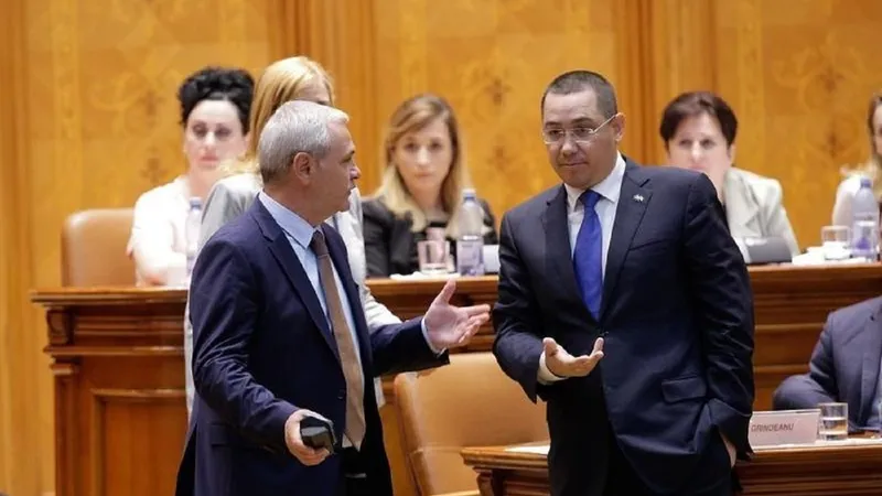 Dragnea și Ponta - Foto: Foto: INQUAM PHOTOS / George Călin