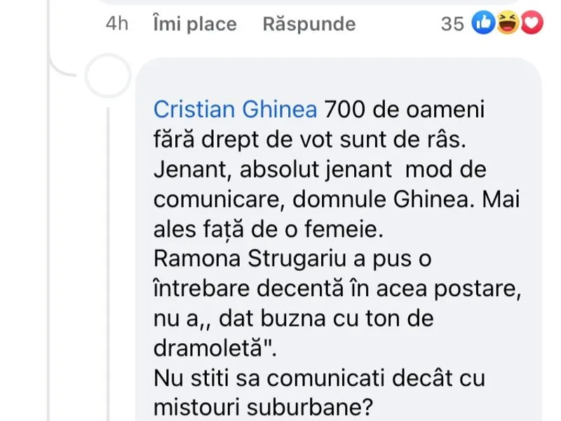 Scandal în USR pe alegerile din filiale. Strugariu către Ghinea: Nu e o dramoletă, ci o realitate