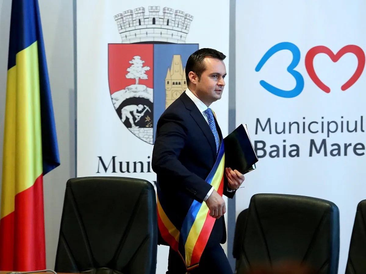 Cătălin Cherechel, primarul din baia Mare Foto: INQUAM Photos /Mircea Roșca
