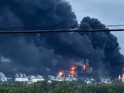 Atac masiv cu drone în Rusia - Foto: X/@Gerashchenko_en