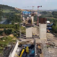 Stadiul lucrărilor pe lotul 1 al A1 Piteşti-Sibiu a ajuns la 46%. Finalizare, în avans, în 2022. / Foto: Cătălin Drulă, Facebook