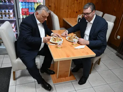 Viktor Orbán și Aleksandar Vučić - Foto: Profimedia images