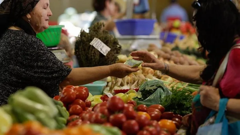 Piață agroalimentată (imagine cu caracter ilustrativ) - Foto: INQUAM PHOTOS / George Călin